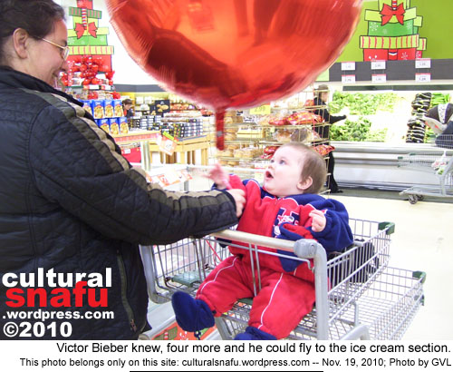 Victor and the balloon