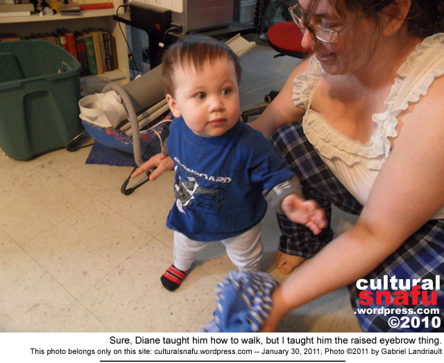 Vankleek Hill photo Victor walking