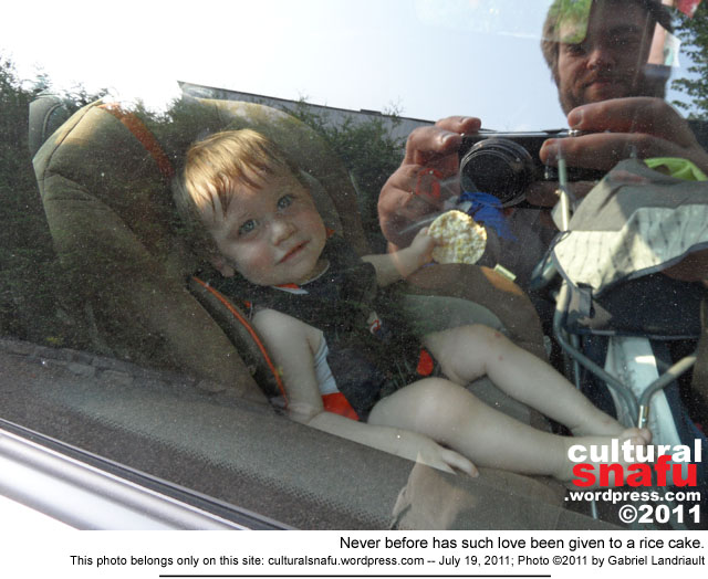 Victor at Andrew's play