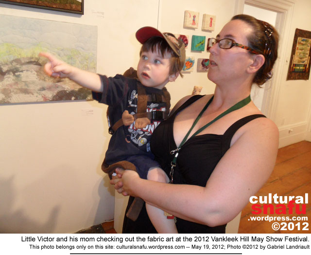 Little Victor and Diane at the Arbor Gallery